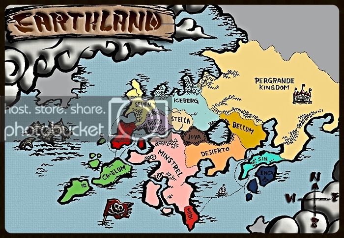 fairy tail world map guildlocations